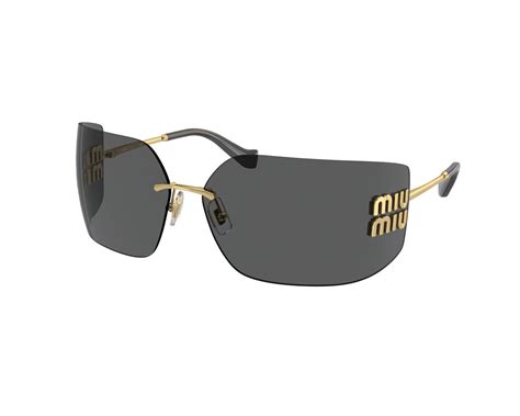 Miu Miu MU 54YS Sunglasses 5AK5S0 Gold 